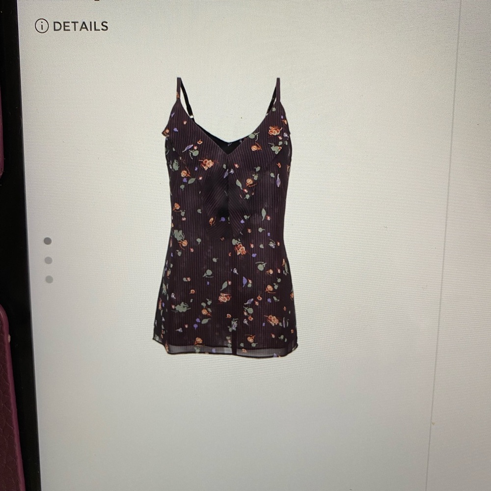 Cabi pinstripe cami. Medium